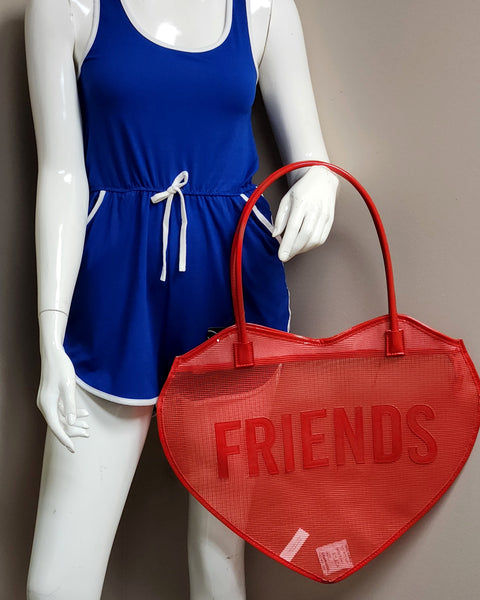 Friends R Forever Tote-Red