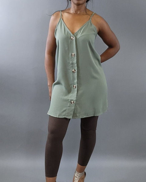 Slip In Cami-Lite Olive - Oh, It's Me! Boutique