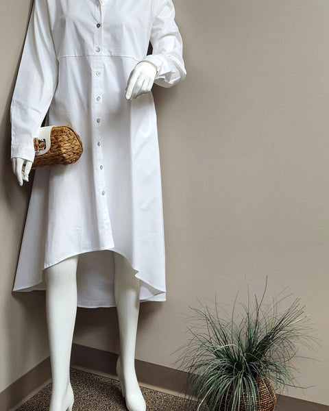 Poplin- White - Oh, It's Me! Boutique
