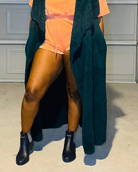 Fluff Of Love Curves-Emerald - Oh, It's Me! Boutique