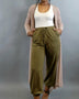 Feeling It Pants-Olive