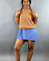 Sheer Love Pullover-Brown
