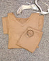 V NECK MICROFIBER PLUS-DEEP CAMEL - Oh, It's Me! Boutique