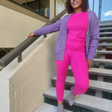 Cardigan-Eggplant nya - Oh, It's Me! Boutique