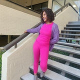 Cardigan-Eggplant nya - Oh, It's Me! Boutique
