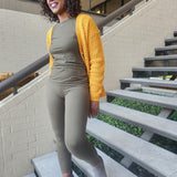 Cardigan- Golden Mustard - Oh, It's Me! Boutique