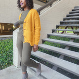 Cardigan- Golden Mustard - Oh, It's Me! Boutique