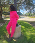 Lounger Hoodie Set-Hot Pink - Oh, It's Me! Boutique
