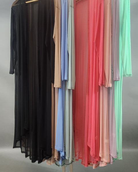 So Extra Duster Overlay-Desert Rose - Oh, It's Me! Boutique