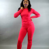 Leggings Microfiber Set-Ruby - Oh, It's Me! Boutique