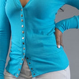 Snap- Ice Blue - Oh, It's Me! Boutique