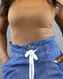 Tank Top- Khaki - Oh, It's Me! Boutique