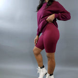 Biker-Burgundy - Oh, It's Me! Boutique