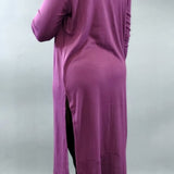 Cardigan eggplant - Oh, It's Me! Boutique