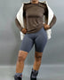 Biker Shorts-Grey - Oh, It's Me! Boutique
