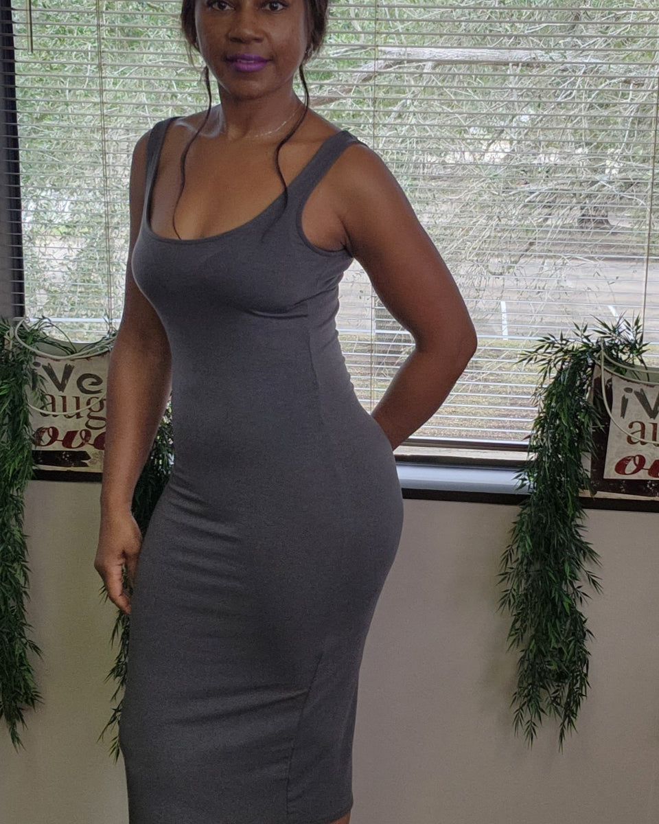 Cardigan Set-Grey - Oh, It's Me! Boutique