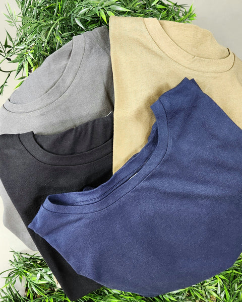Pinched Tee-Asst - Oh, It's Me! Boutique