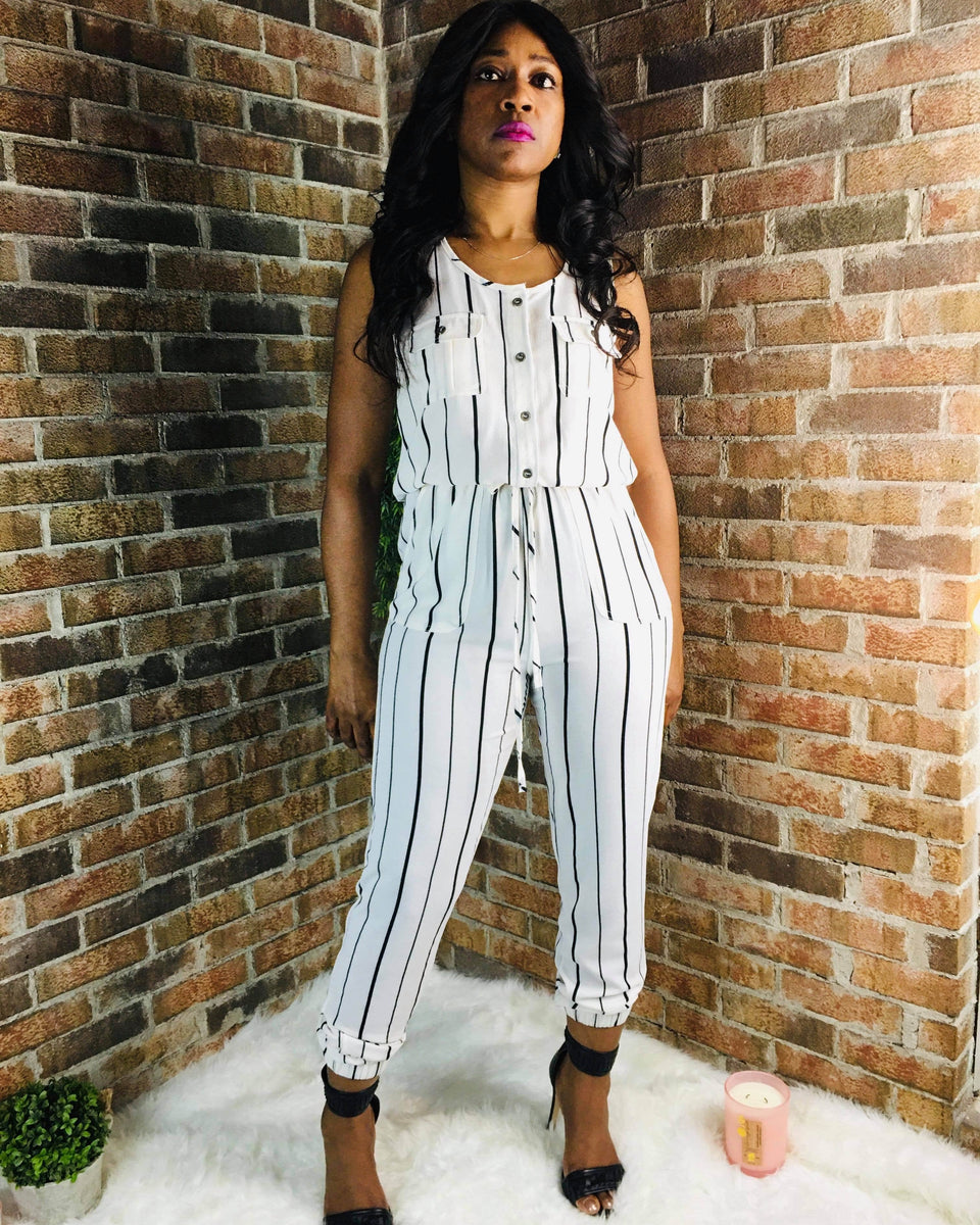 Bossy- Jumpsuit - Oh, It's Me! Boutique