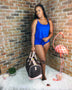 Girl Next Door Set-Vibrant Blue - Oh, It's Me! Boutique