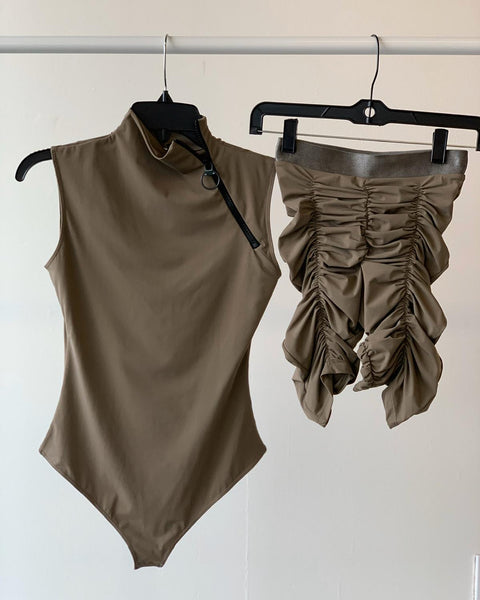 I Know-Scrunchie Set Olive - Oh, It's Me! Boutique