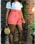 Chic- Romper Rust - Oh, It's Me! Boutique